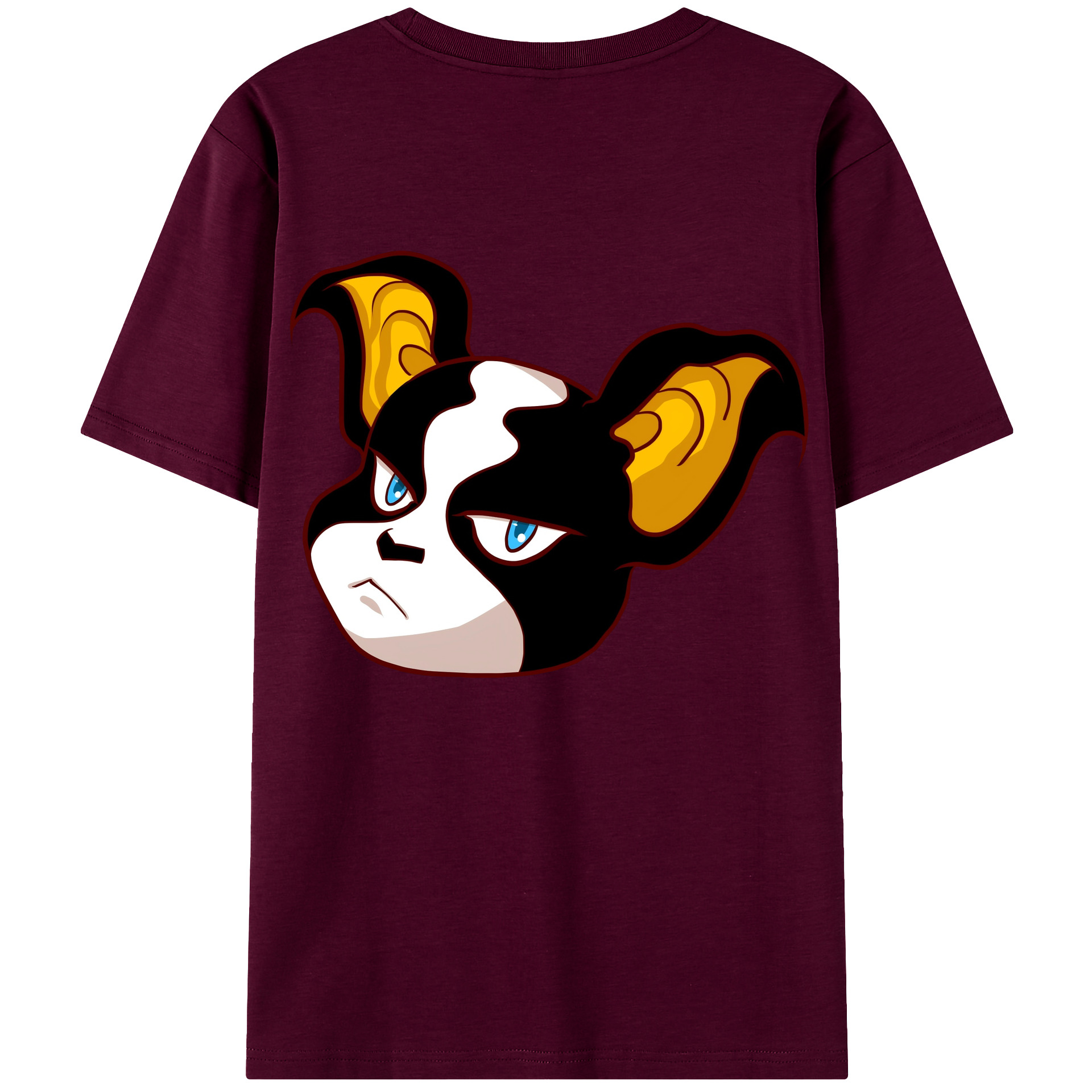 （画像用） ジョジョの奇妙な冒険 イギー JoJo's Bizarre Adventure Iggy レディース半袖Tシャツ(バックプリント)